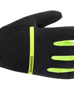 Shimano Gants unisexes isolés Infinium jaune fluo M Shimano Gants unisexes isolés Infinium jaune fluo M