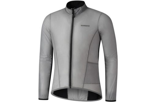 Shimano Hommes Beaufort Wind Breaker Light gris anthracite S