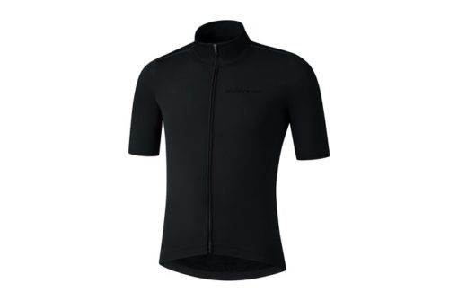 Shimano Men S-PHYRE Short Sleeve Wind Jacket black L