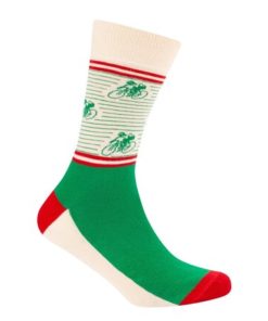 Le Patron Vintage Cyclist Socks italian green 43-46 Le Patron Vintage Cyclist Socks italian green 43-46