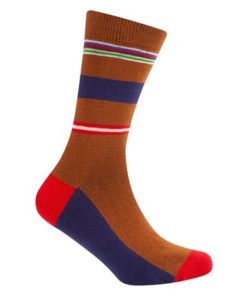 Le Patron Classic Jersey Merckx Socks sienna brown 35-38
