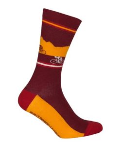 Le Patron Grand Tours Vuelta Socks bordeaux 35-38