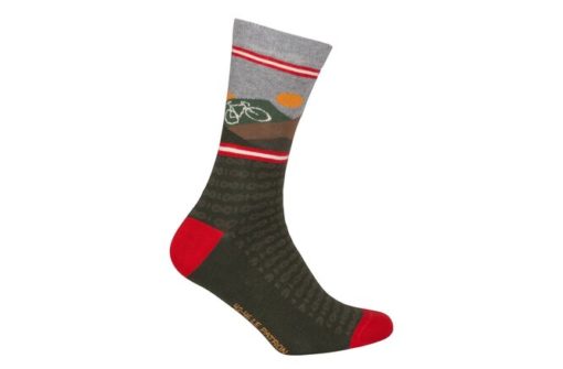 Le Patron Mountain Socks army green 35-38