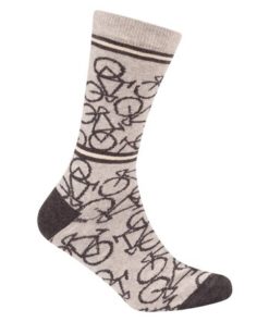 Le Patron Bicycle Socks light grey 35-38