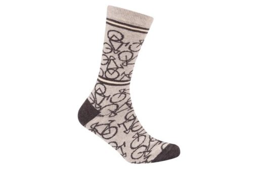 Le Patron Bicycle Socks light grey 39-42