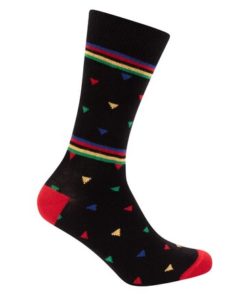 Le Patron Patron du Monde triangle Socks multi 35-38