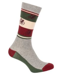 Le Patron Country Edition Italy Socks grey melange 35-38