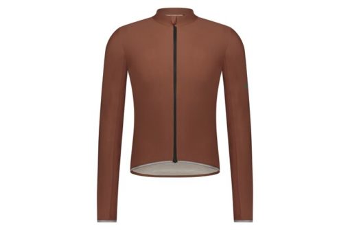 Shimano Men Evolve All Seasons Merino JRSY mirror brown XXXL