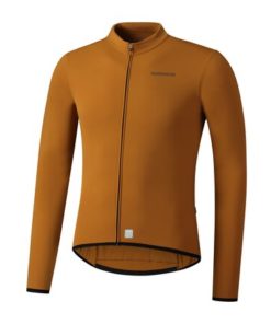 Shimano Men Apice Thermal LS Jersey bronze L