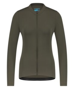 Shimano Women Apice Thermal LS JRSY moss green L