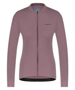 Shimano Women Apice Thermal LS JRSY plum L