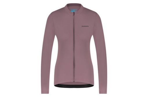 Shimano Women Apice Thermal LS JRSY plum M