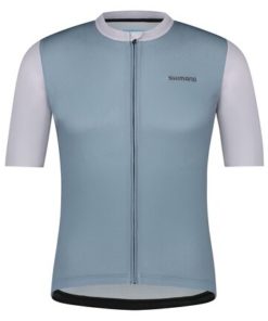 Shimano Men Aria SS Jersey transparent blue L