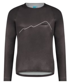 Shimano Men Sentiero LS Jersey gray L