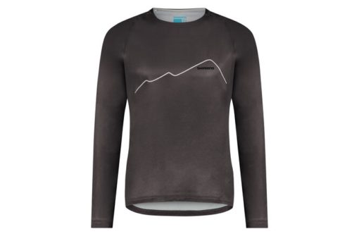 Shimano Men Sentiero LS Jersey gray XL