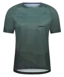 Shimano Men Sentiero SS Jersey aurora green L Shimano Men Sentiero SS Jersey aurora green L