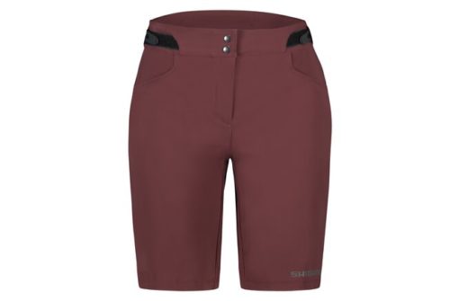 Shimano Women Evolve Terra Cargo Shorts wine red XL