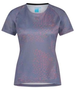 Shimano Women Sentiero SS JRSY purple pink L Shimano Women Sentiero SS JRSY purple pink L