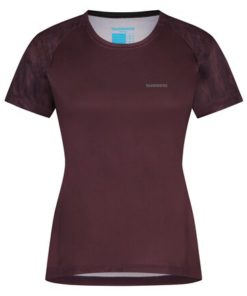 Shimano Women Sentiero SS JRSY plum L Shimano Women Sentiero SS JRSY plum L