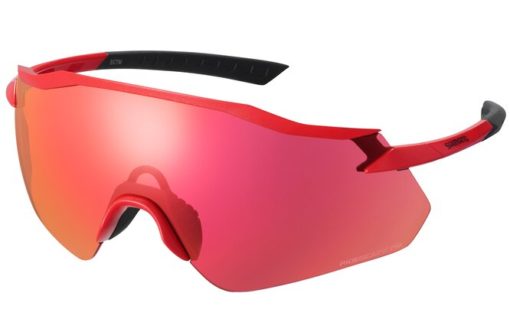 Lunettes unisexes Shimano Equinox 4 RD rouge métallique