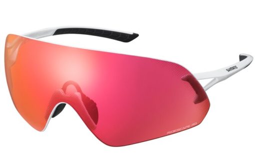 Shimano Unisex Lunettes Aerolite RD metallic white