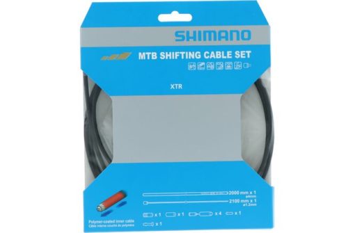 Shimano Câble dérailleur set 1.2x2100mm Polymer