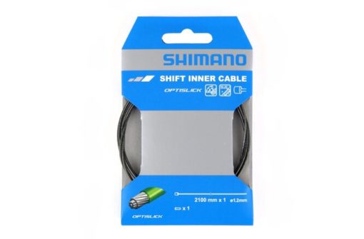 Shimano Câble dérailleur 1.2x2100mm Inox Optislick