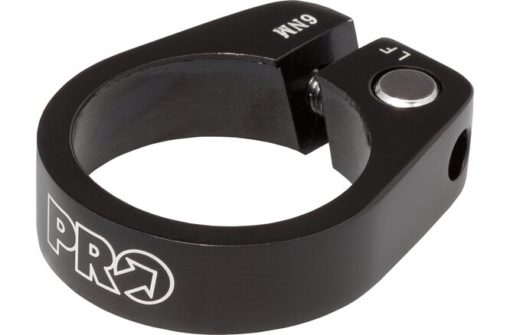 PRO Serrage de tige de selle alu 31.8 mm noir