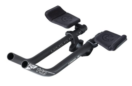 PRO Glip-guidon course contre la montre Missile Ski-bend Clip-on alu noir