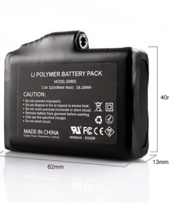 SAVIOR Batterie supplémentaire 5200 mAh pour la jaquette black One Size SAVIOR Batterie supplémentaire 5200 mAh pour la jaquette black One Size