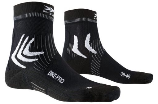 X-SOCKS Men Bike Pro 4.0 opal black/arctic white 42-44