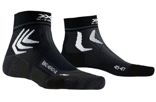 X-SOCKS Bike Hero Ultra light opal black/arctic white 42-44