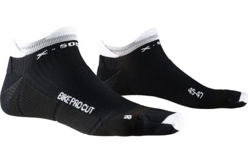 X-SOCKS Bike Pro Cut opal black/arctic white 42-44