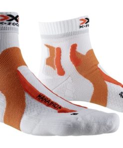 X-SOCKS Marathon arctic white/sunset orange 35-38 X-SOCKS Marathon arctic white/sunset orange 35-38