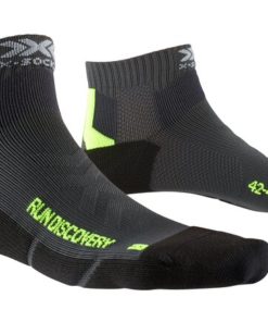 X-SOCKS Men Run Discovery 4.0 charcoal/phyton yellow/black 35-38 X-SOCKS Men Run Discovery 4.0 charcoal/phyton yellow/black 35-38