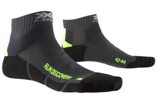 X-SOCKS Men Run Discovery 4.0 charcoal/phyton yellow/black 39-41