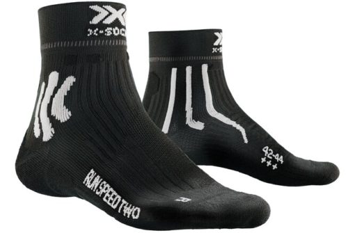 X-SOCKS Men Run Speed two 4.0 opal black/arctic white 35-38