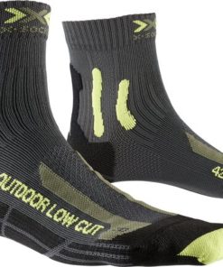 X-SOCKS Trek Outdoor low cut anthracite/lime 35-38 X-SOCKS Trek Outdoor low cut anthracite/lime 35-38