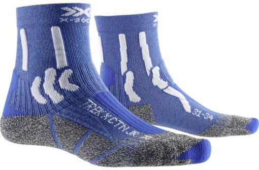 X-SOCKS JR Trek X CTN lake blue/arctic white 24-26