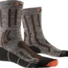 X-SOCKS Women Trek X Linen dolomite grey melange/opal black 41-42 X-SOCKS Women Trek X Linen dolomite grey melange/opal black 41-42