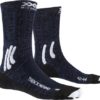 X-SOCKS Women Trek X Merino midnight blue/arctic white 39-40 X-SOCKS Women Trek X Merino midnight blue/arctic white 39-40
