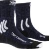 X-SOCKS Women Trek X Merino midnight blue/arctic white 37-38 X-SOCKS Women Trek X Merino midnight blue/arctic white 37-38