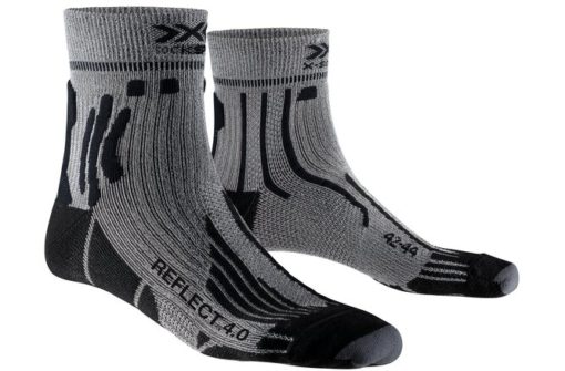 X-SOCKS Men Run Speed Reflect 4.0 anthracite/silver 39-41