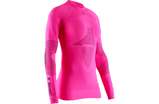 X-BIONIC WOMEN Energizer 4.0 Shirt LG SL neon flamingo/anthracite M