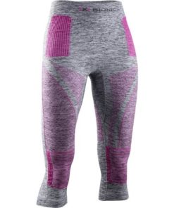 X-BIONIC Women Energy Accumulator 4.0 Melange Pants 3/4 grey melange/pink L X-BIONIC Women Energy Accumulator 4.0 Melange Pants 3/4 grey melange/pink L