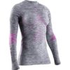 X-BIONIC Women Energy Accumulator 4.0 Melange Pants 3/4 grey melange/pink S X-BIONIC Women Energy Accumulator 4.0 Melange Pants 3/4 grey melange/pink S