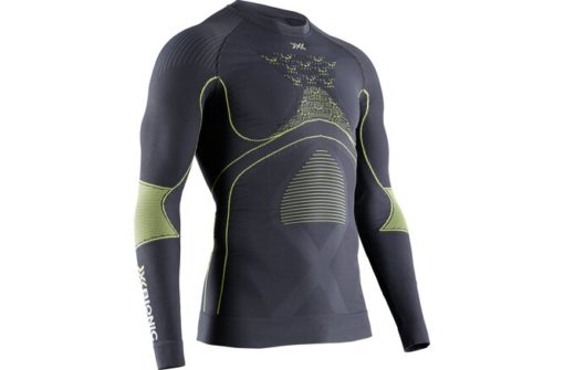 X-BIONIC MEN Energy Accumulator 4.0 Shirt LG SL charcoal/yellow M