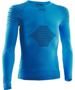X-BIONIC JR Invent 4.0 Shirt LG SL teal blue/anthracite 10/11 X-BIONIC JR Invent 4.0 Shirt LG SL teal blue/anthracite 10/11