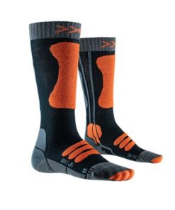 X-SOCKS JR Ski 4.0 anthracite melange/x-orange 24-26 X-SOCKS JR Ski 4.0 anthracite melange/x-orange 24-26