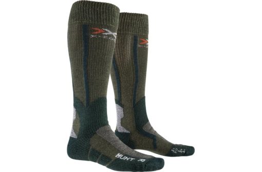 X-SOCKS Hunt long olive green/forest green 39-41
